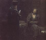 Ilia Efimovich Repin Refused to repent oil painting reproduction